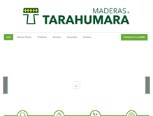 Tablet Screenshot of maderastarahumara.com